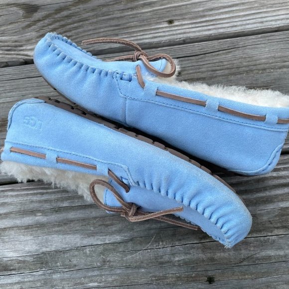 UGG Australia Women Shoes Dakota Sheepskin Moccasin Slippers Shoes Size 5US 36EU - Picture 9 of 11